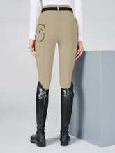 MOLVENO WOMEN'S RIDING BREECHES WITH KNEE GRIP - TK FABRIC - Blue navy | Vestrum