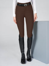 MOLVENO PANTALONI DA EQUITAZIONE DONNA CON GRIP AL GINOCCHIO - TESSUTO TK - Blu navy | Vestrum