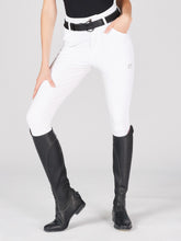 MOLVENO WOMEN'S RIDING BREECHES WITH FULL GRIP - Optical white | Vestrum