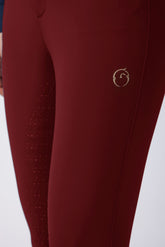 MOLVENO WOMEN'S RIDING BREECHES WITH FULL GRIP - TK FABRIC - Black | Vestrum