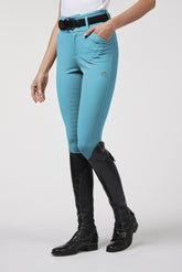 MOLVENO WOMEN'S RIDING BREECHES WITH FULL GRIP - TK FABRIC - Black | Vestrum