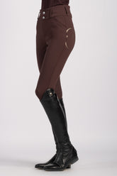 MOLVENO WOMEN'S RIDING BREECHES WITH FULL GRIP - Corten | Vestrum
