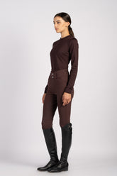 MOLVENO WOMEN'S RIDING BREECHES WITH FULL GRIP - Corten | Vestrum