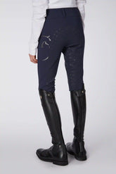 MOLVENO GIRL'S RIDING BREECHES WITH FULL GRIP - TK FABRIC - Optical white | Vestrum