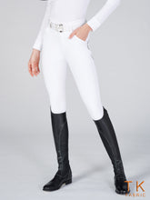 MOLVENO WOMEN'S RIDING BREECHES WITH FULL GRIP - TK FABRIC - Nebula | Vestrum