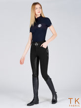 MOLVENO WOMEN'S RIDING BREECHES WITH FULL GRIP - TK FABRIC - Nebula | Vestrum