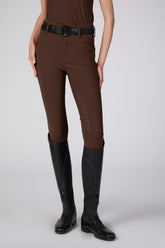 MOLVENO WOMEN'S RIDING BREECHES WITH FULL GRIP - TK FABRIC - Black | Vestrum