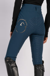 MOLVENO PANTALONI DA EQUITAZIONE DONNA CON FULL GRIP - TESSUTO TK - Nero | Vestrum