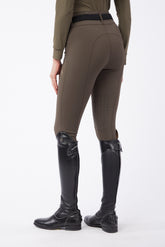 MOLVENO WOMEN'S RIDING BREECHES WITH KNEE GRIP - TK FABRIC - Black | Vestrum