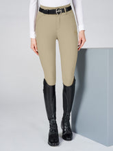 MOLVENO WOMEN'S RIDING BREECHES WITH KNEE GRIP - TK FABRIC - Black | Vestrum