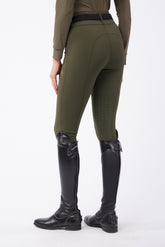 MOLVENO WOMEN'S RIDING BREECHES WITH KNEE GRIP - TK FABRIC - Black | Vestrum