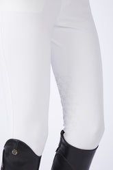 MARILEVA WOMEN'S RIDING BREECHES WITH KNEE GRIP - TK FABRIC - Optical white | Vestrum