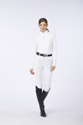 MARILEVA WOMEN'S RIDING BREECHES WITH FULL GRIP - TK FABRIC - Optical white | Vestrum