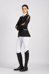 ALESSANDRIA WOMEN'S UNLINED SHOW JACKET - TK FABRIC - Blue navy/black | Vestrum