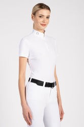 MAHON CAMICIA DA CONCORSO DONNA A MANICA CORTA  - Bianco ottico | Vestrum