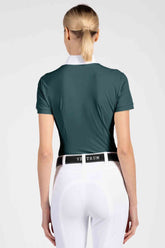 MAHON WOMEN'S SHORT-SLEEVED SHOW SHIRT - Optical white | Vestrum