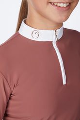 CAMICIA DA SPETTACOLO PER RAGAZZE MAHON A MANICHE LUNGHE - Bianco ottico | Vestrum