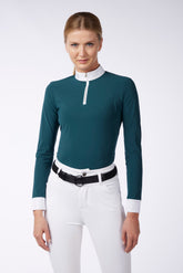 MAHON WOMEN'S SHOW SHIRT WITH LONG SLEEVE - Ocean blue | Vestrum