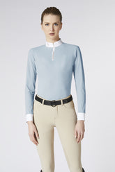 MAHON WOMEN'S SHOW SHIRT WITH LONG SLEEVE - Ocean blue | Vestrum