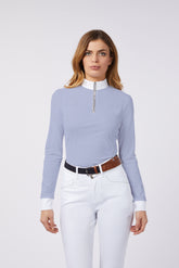 VILLANOVA WOMEN'S LONG SLEEVE COMPETITION SHIRT - Optical white | Vestrum