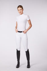 ALIMINI WOMEN'S SHORT-SLEEVED COMPETITION SHIRT - Optical white | Vestrum