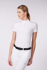 ALIMINI WOMEN'S SHORT-SLEEVED COMPETITION SHIRT - Optical white | Vestrum