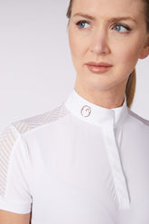 ALIMINI WOMEN'S SHORT-SLEEVED COMPETITION SHIRT - Optical white | Vestrum
