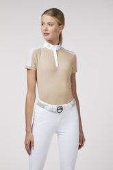 ALIMINI WOMEN'S SHORT-SLEEVED COMPETITION SHIRT - Optical white | Vestrum