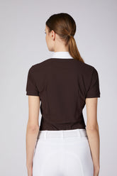 ALIMINI CAMICIA DA GARA A MANICHE CORTE DA DONNA  - Bianco ottico | Vestrum