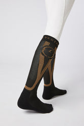 ROBBIO ULTRA LIGHT RIDING SOCKS - Black/pearl grey | Vestrum