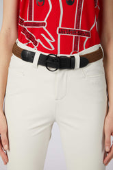 FARO CINTURA CON FIBBIA VESTRUM - Nero/nero | Vestrum