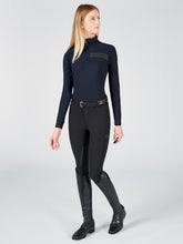 SYRACUSE WOMEN'S RIDING BREECHES WITH KNEE GRIP - Blue navy | Vestrum