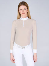 MAHON CAMICIA DA COMPETIZIONE DA DONNA CON MANICA LUNGA - Blu oceano | Vestrum